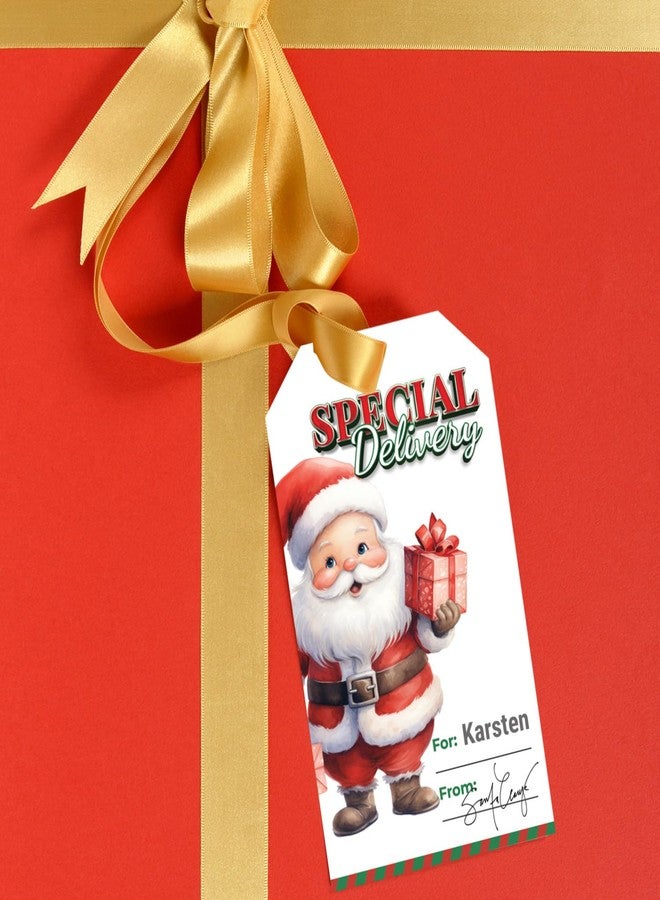 Pink Pixie Studio 2O Gift from Santa Clause Tags- Kids Holiday Present Labels- Christmas Eve Delivery- North Pole Elf Ideas- Made in The USA - Image 4